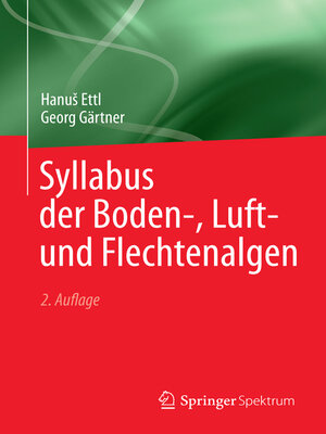 cover image of Syllabus der Boden-, Luft- und Flechtenalgen